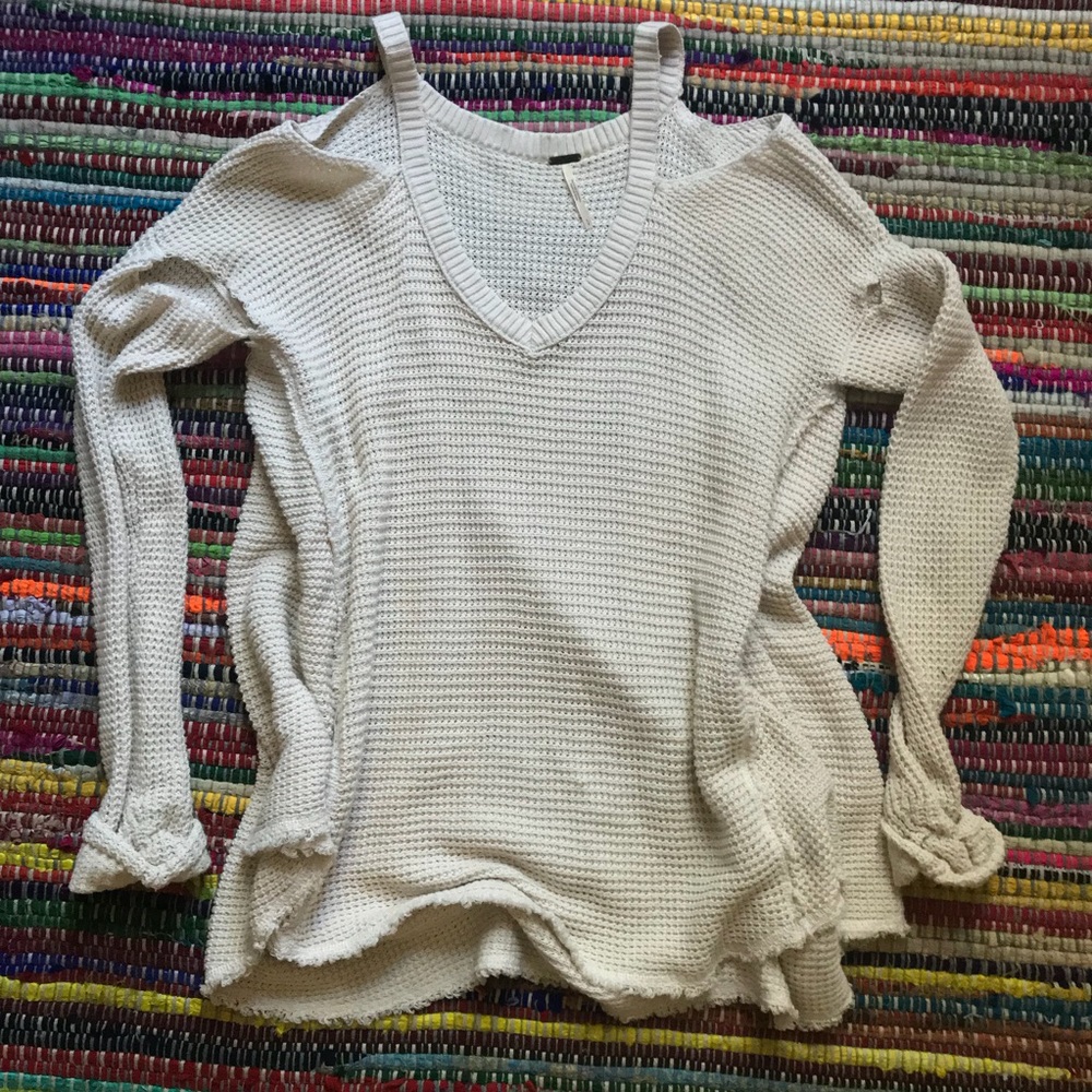 Free People Cable knit Tunic